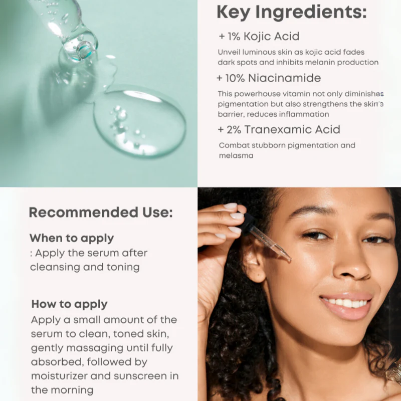 1% Kojic Acid Serum - Image 3