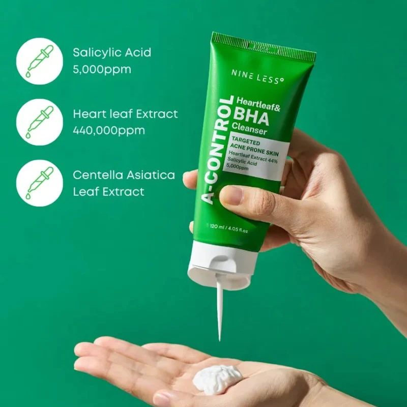 A-Control Heartleaf & BHA Cleanser - Image 3