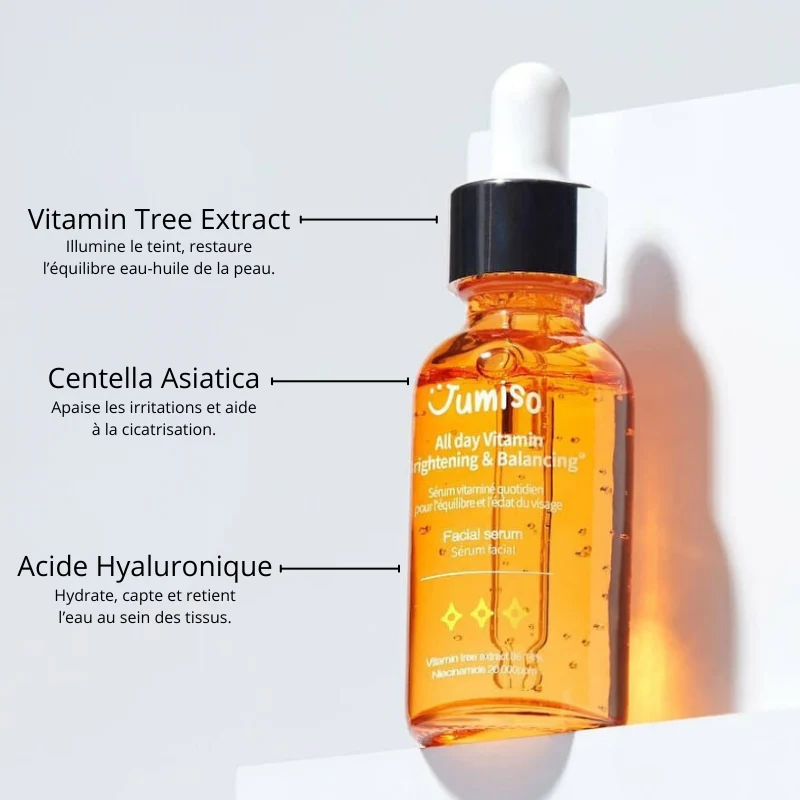 All day Vitamin Brightening & Balancing Facial Serum - Image 3