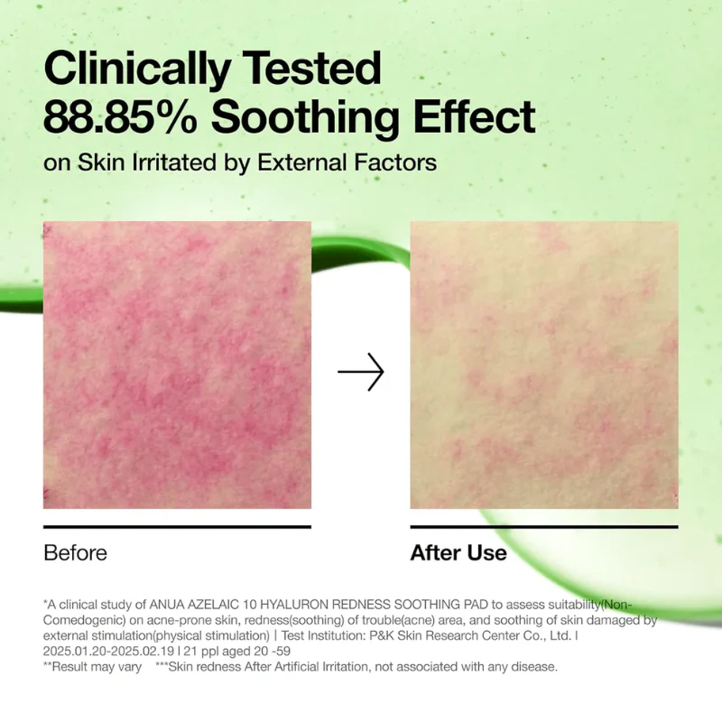 Azelaic 10 Hyaluron Redness Soothing Pad - Image 4
