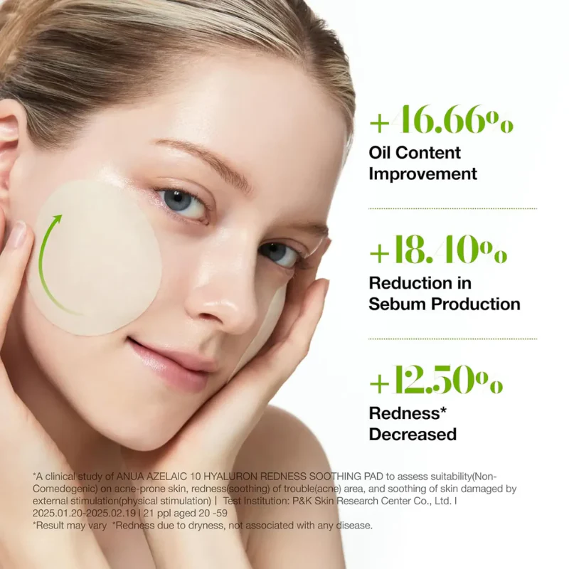 Azelaic 10 Hyaluron Redness Soothing Pad - Image 5