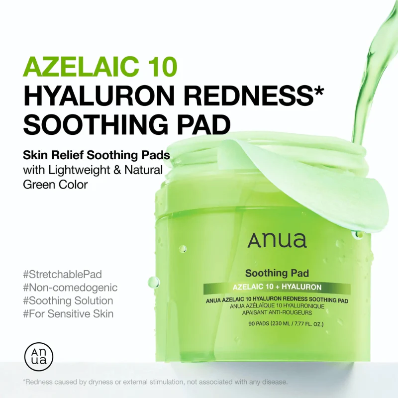 Azelaic 10 Hyaluron Redness Soothing Pad - Image 6