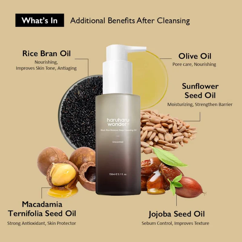 Black Rice Moisture Deep Cleansing Oil  - Image 4