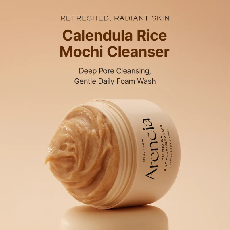 Calendula Rice Mochi Cleanser - Image 3