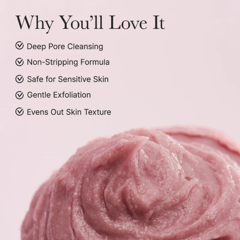 Fresh Rosehip Rice Mochi Cleanser - Image 6
