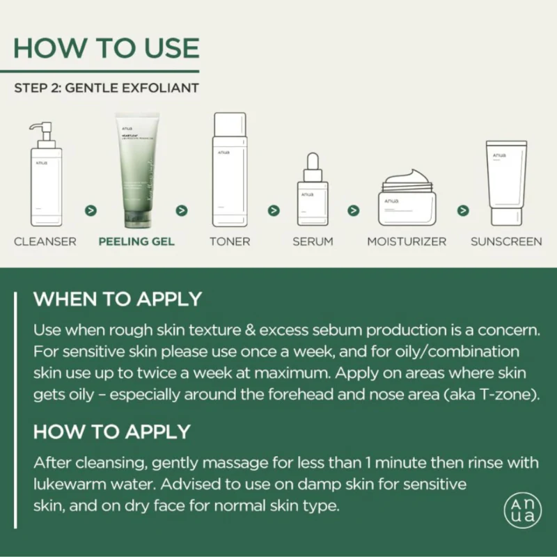 Heartleaf LHA Moisture Peeling Gel - Image 5
