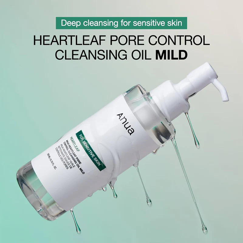 Heartleaf Pore Control Cleansing Oil Mild - Image 3