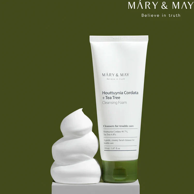 Houttuynia Cordata + Tea Tree Cleansing Foam - Image 3