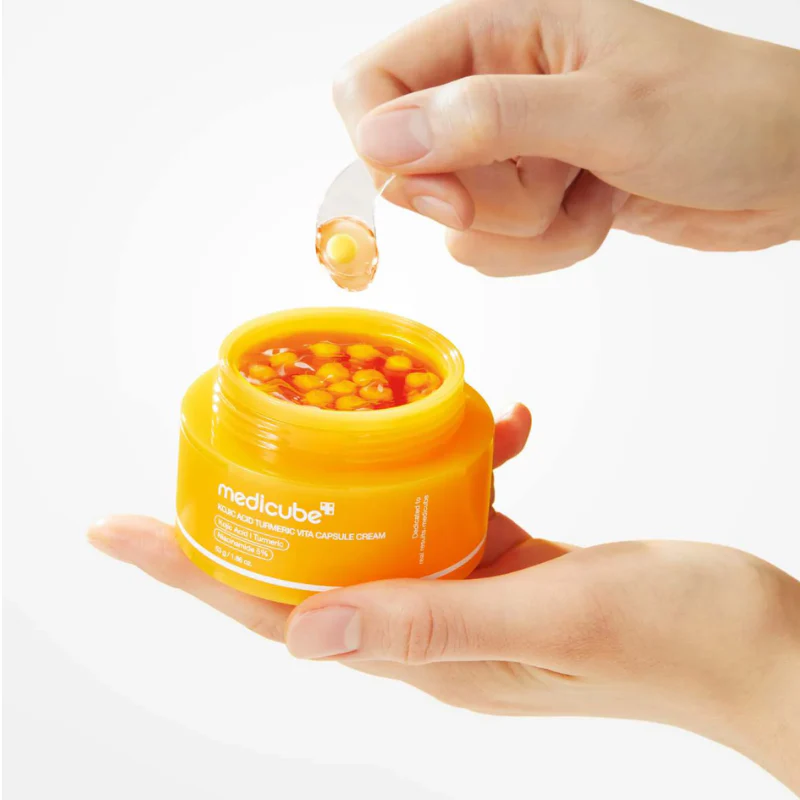 Kojic Acid Turmeric Vita Capsule Cream - Image 3