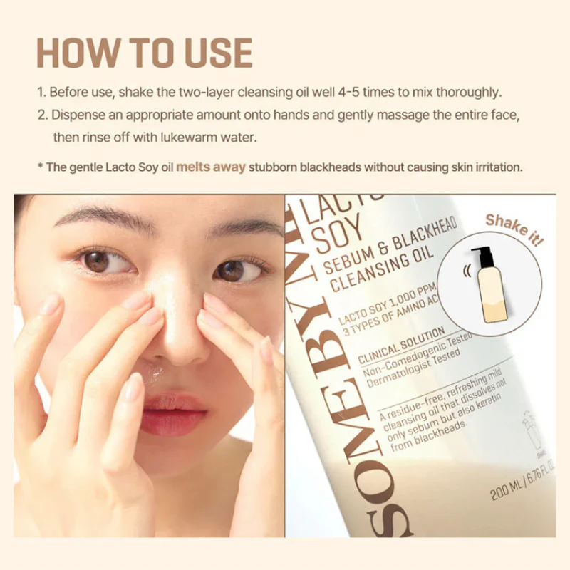 Lacto Soy Sebum & Blackhead Cleansing Oil - Image 5
