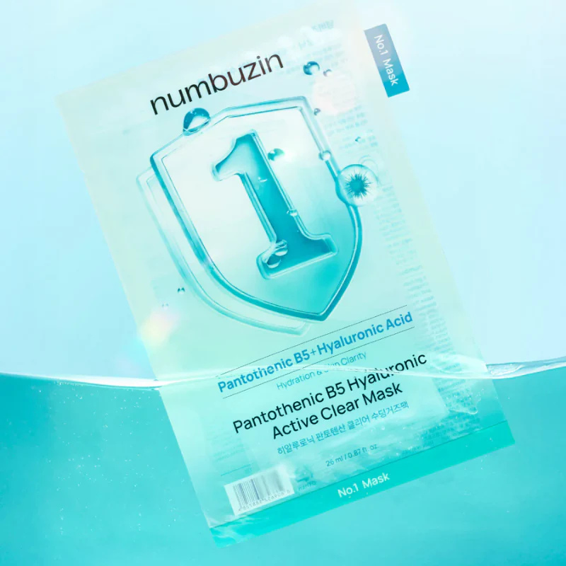 Pantothenic B5 + hyaluronic Acid Active Clear Mask - Image 2