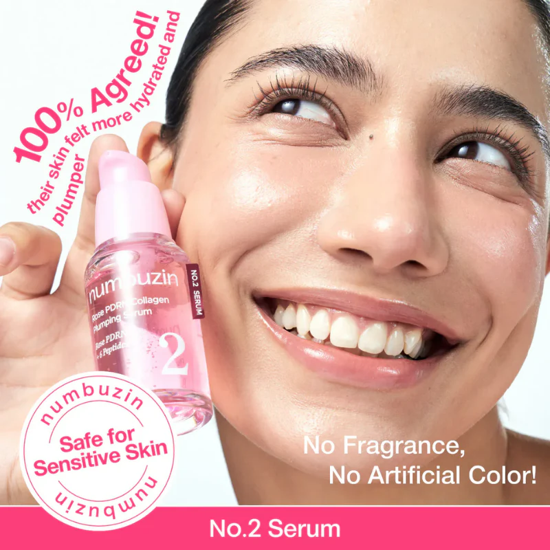 No.2 Rose PDRN Collagen Plumping Serum - Image 6