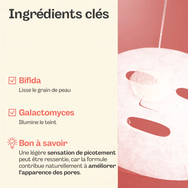 No.3 Tingle-Pore Softening Sheet Mask - Image 3