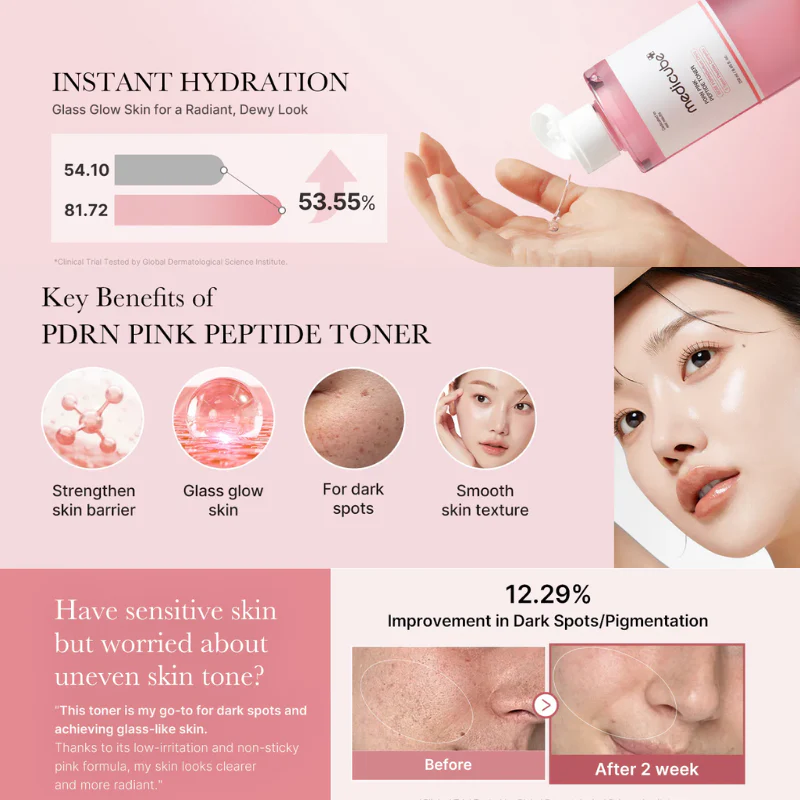 PDRN Pink Cica Soothing Toner - Image 4