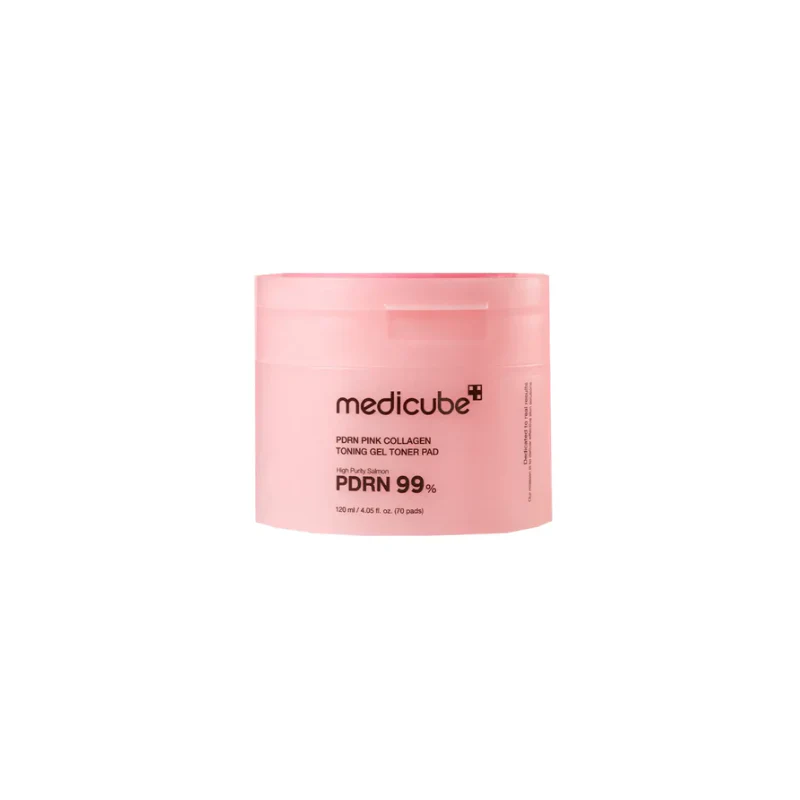 PDRN Pink Collagen Toning Gel Toner Pad