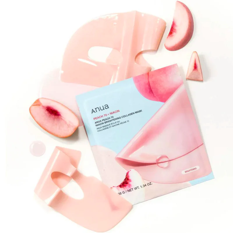 Peach 70 Niacin Brightening Collagen Mask - Image 2