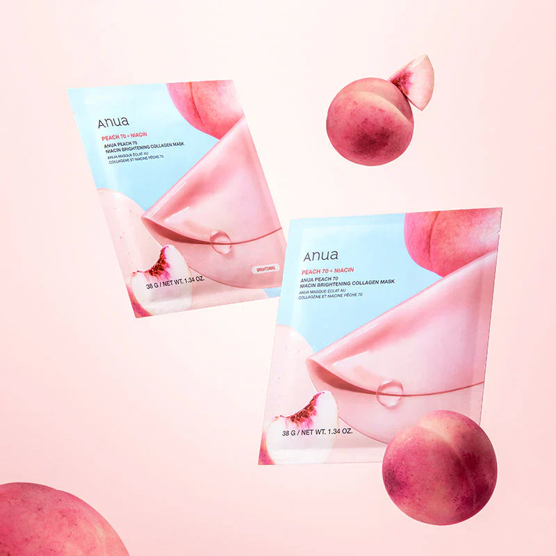 Peach 70 Niacin Brightening Collagen Mask - Image 3