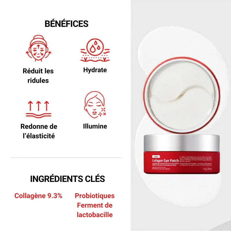 Red Lacto Collagen Eye Patch - Image 5