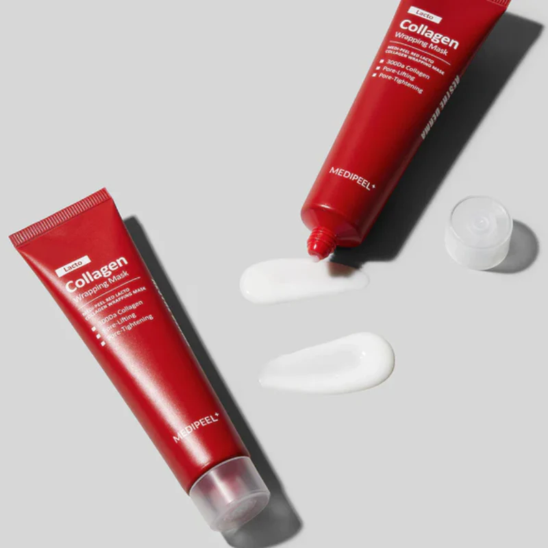 Red Lacto Collagen Wrapping Mask - Image 3