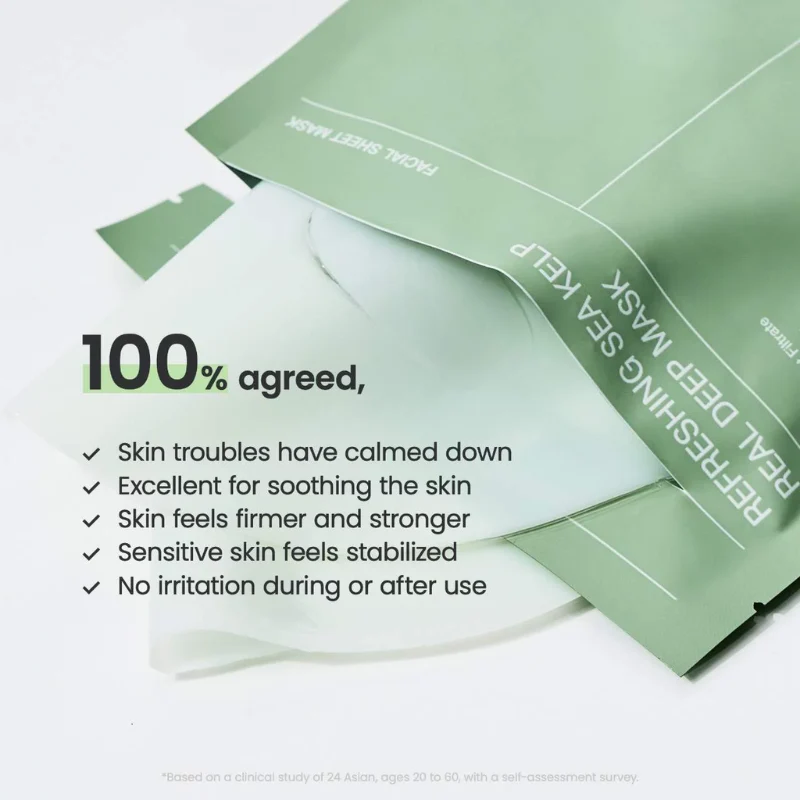 Refreshing Sea Kelp Real Deep Mask - Image 3