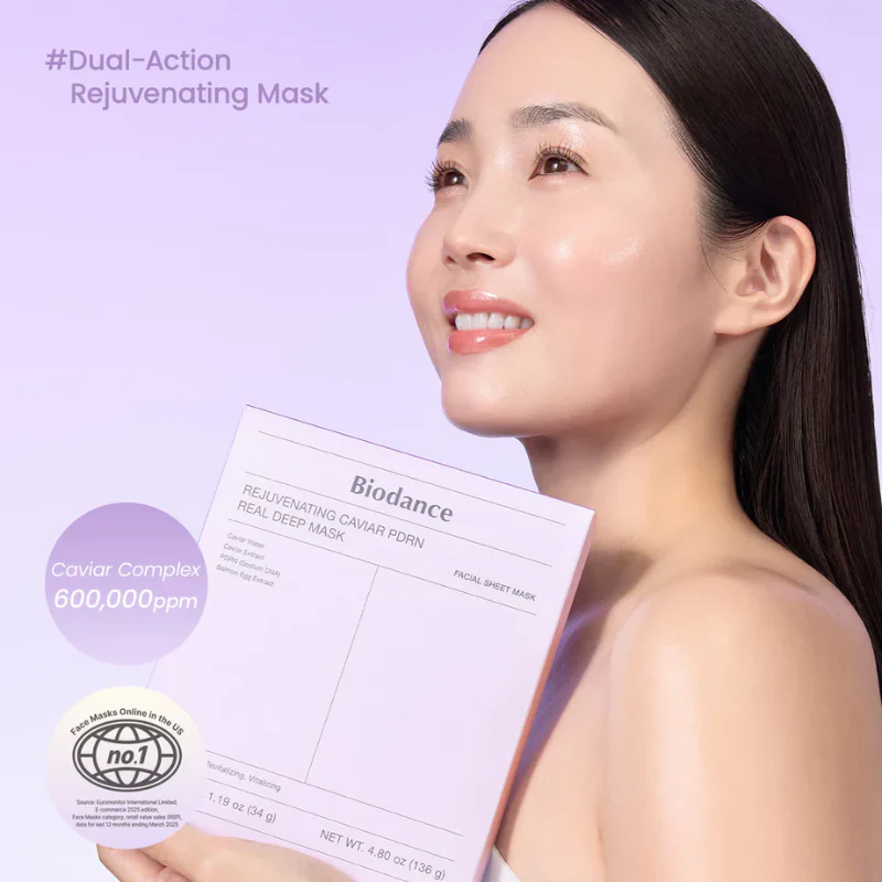 Rejuvenating Caviar PDRN Real Deep Mask - Image 3