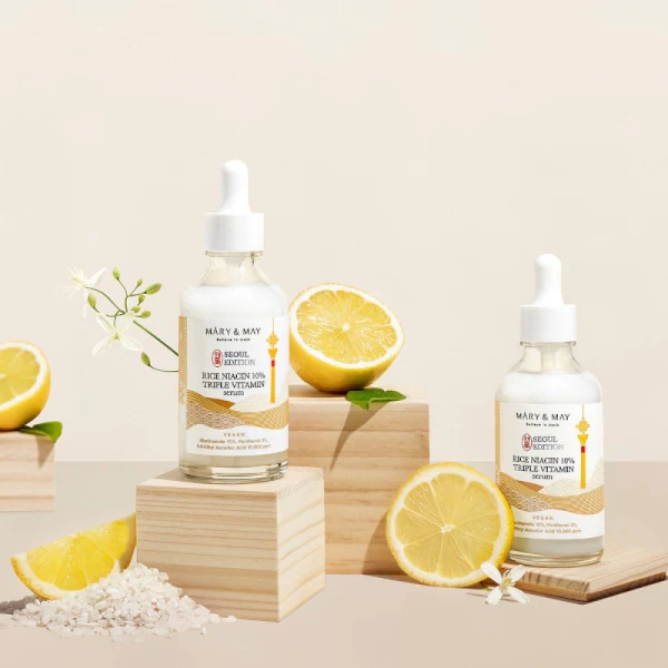 Rice Niacin 10% Triple Vitamin Serum - Seoul Edition - Image 3