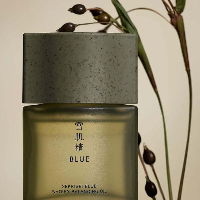 SEKKISEI BLUE Watery Balancing Oil - Huile Équilibrante III - Image 3