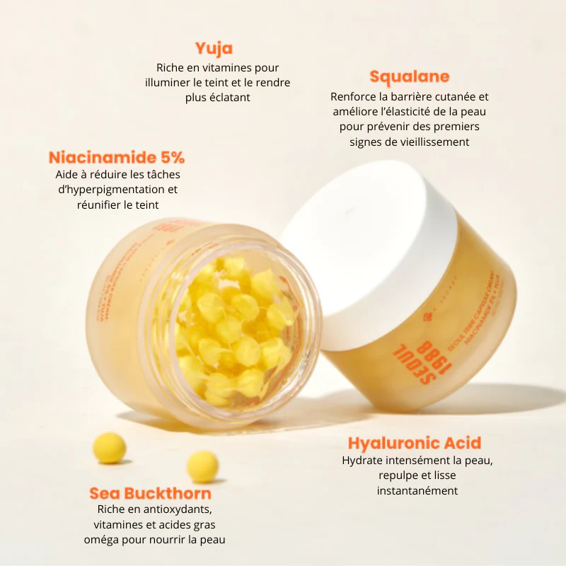 SEOUL 1988 Capsule Cream : Niacinamide 5% + Yuja - Image 5