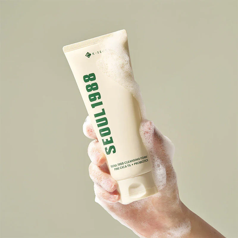 Seoul 1988 Cleansing Foam : Pine Cica 1% + Probiotics - Image 3