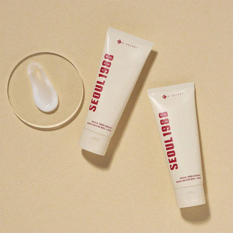 Seoul 1988 Cream : Snail Mucin 93% + Rice - Image 3