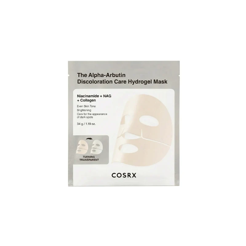 The Alpha-Arbutin Discoloration Care Hydrogel Mask
