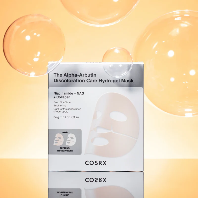 The Alpha-Arbutin Discoloration Care Hydrogel Mask - Image 2